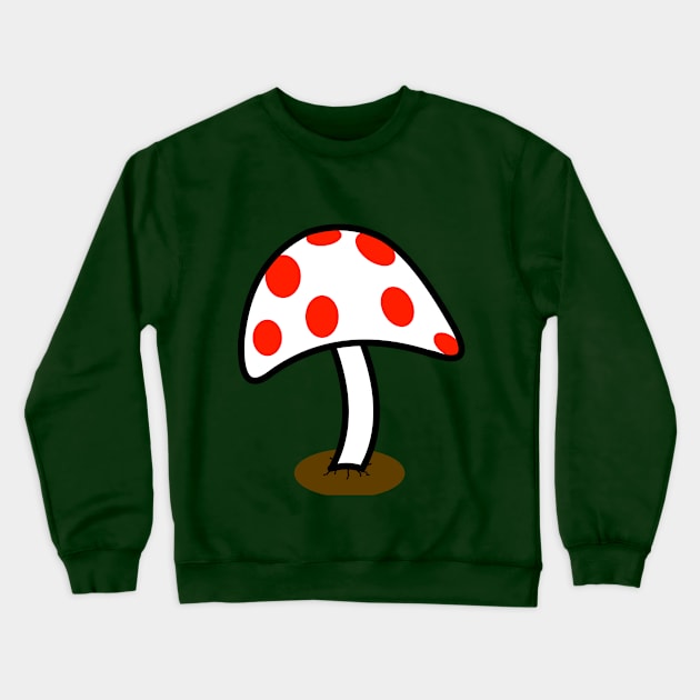 Mushroom Crewneck Sweatshirt by JacCal Brothers